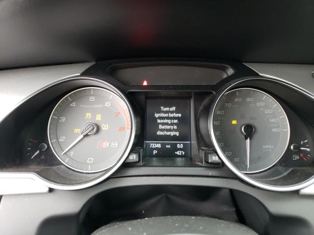 WAUVGAFR1FA054095 - 2015 AUDI S5 PRESTIGE BLACK photo 9