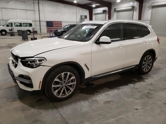 5UXTR9C51JLD68039 - 2018 BMW X3 XDRIVE30I WHITE photo 1