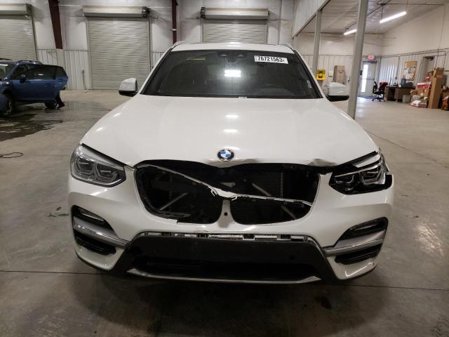 5UXTR9C51JLD68039 - 2018 BMW X3 XDRIVE30I WHITE photo 5