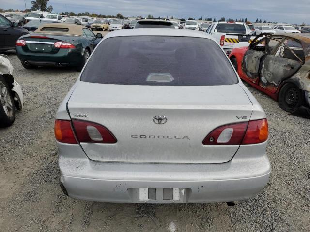 1NXBR12E7XZ263825 - 1999 TOYOTA COROLLA VE SILVER photo 6