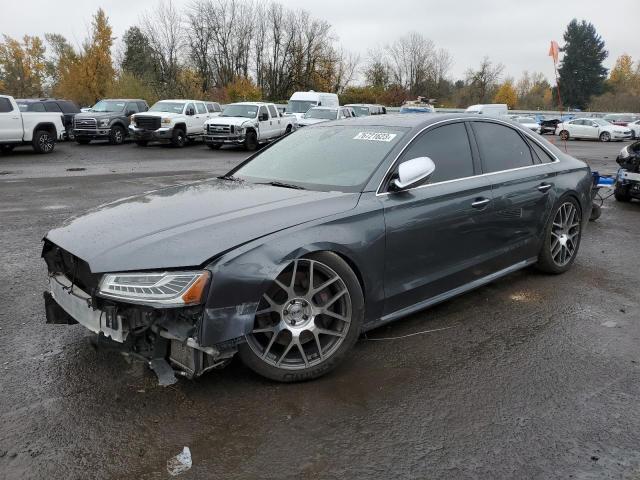 WAUK2AFD6FN006767 - 2015 AUDI S8 QUATTRO GRAY photo 1