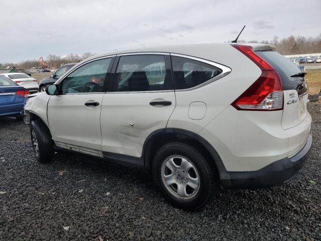 5J6RM4H38EL095859 - 2014 HONDA CR-V LX WHITE photo 2