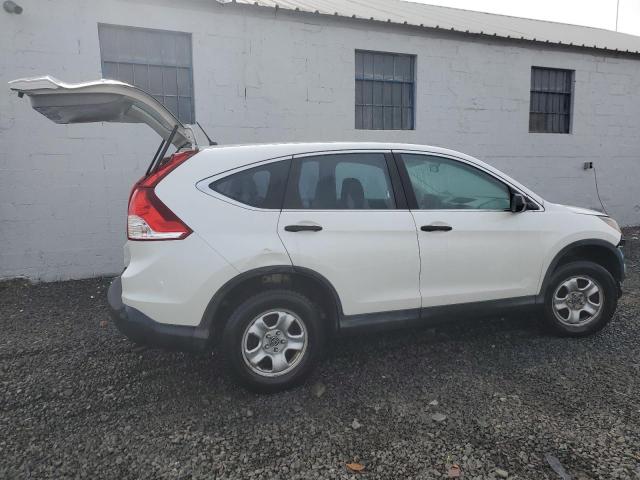 5J6RM4H38EL095859 - 2014 HONDA CR-V LX WHITE photo 3