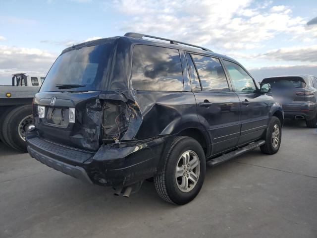 2HKYF18423H510470 - 2003 HONDA PILOT EX BLACK photo 3