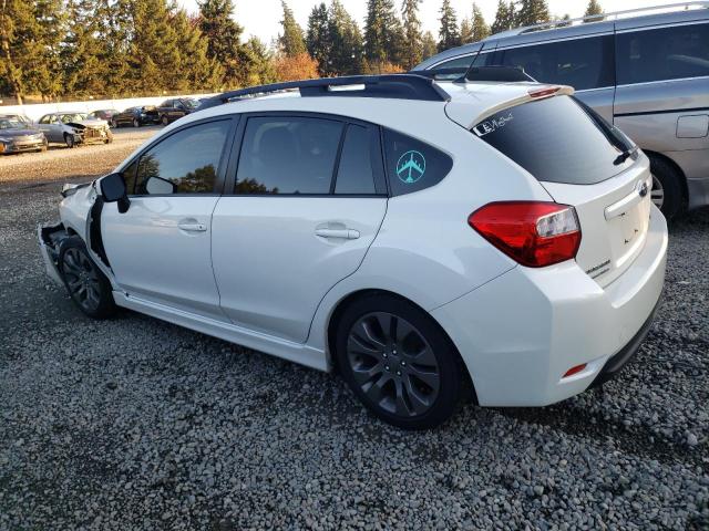 JF1GPAS66E8306071 - 2014 SUBARU IMPREZA SPORT LIMITED WHITE photo 2