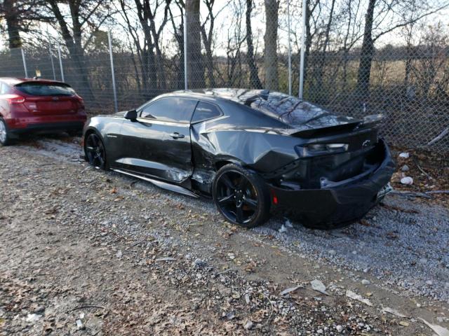 1G1FH1R74J0146789 - 2018 CHEVROLET CAMARO SS CHARCOAL photo 2