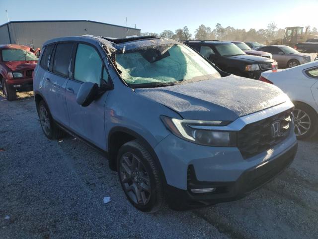 5FNYF8H50PB038579 - 2023 HONDA PASSPORT EXL GRAY photo 4