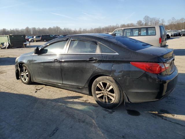 5NPEB4ACXDH582309 - 2013 HYUNDAI SONATA GLS BLACK photo 2