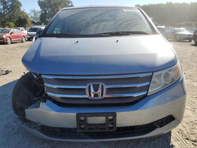 5FNRL5H62CB031213 - 2012 HONDA ODYSSEY EXL BLUE photo 5