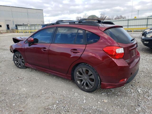 JF1GPAR64CH224505 - 2012 SUBARU IMPREZA SPORT LIMITED MAROON photo 2