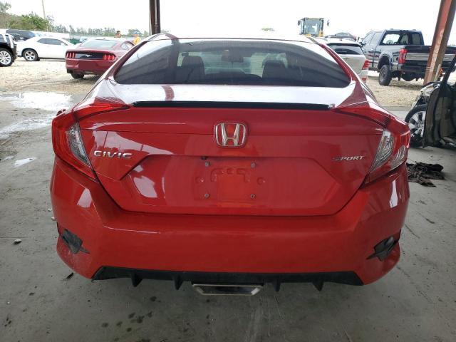 2HGFC2F83LH540146 - 2020 HONDA CIVIC SPORT 红色 照片 6