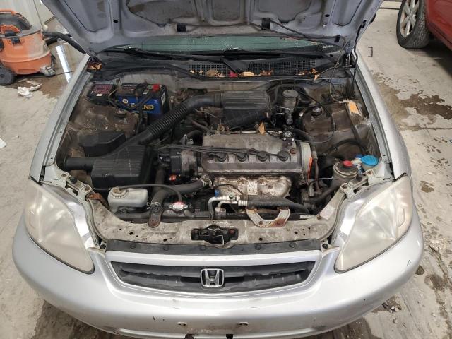 2HGEJ644XYH103437 - 2000 HONDA CIVIC DX SILVER photo 11