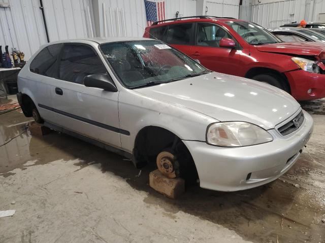 2HGEJ644XYH103437 - 2000 HONDA CIVIC DX SILVER photo 4