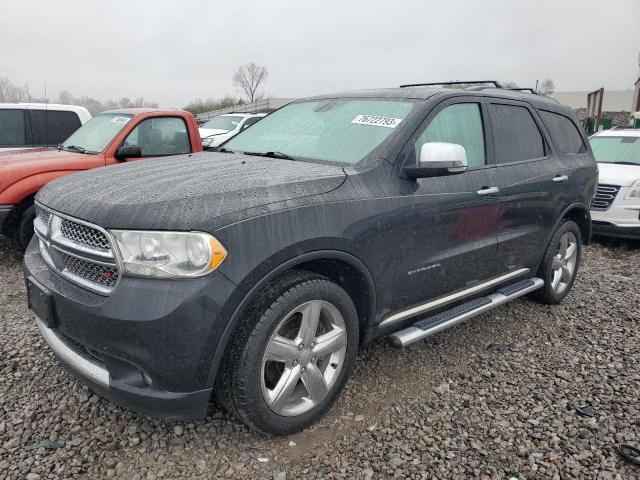 1C4RDJEG7DC500684 - 2013 DODGE DURANGO CITADEL BLACK photo 1