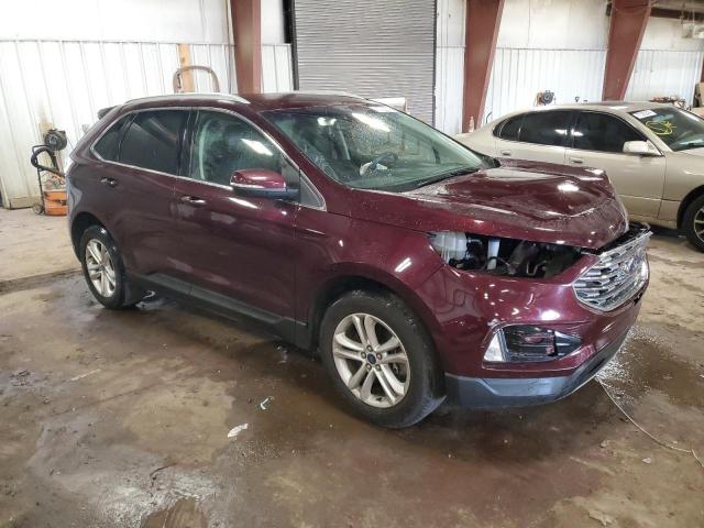 2FMPK4J95KBB46064 - 2019 FORD EDGE SEL MAROON photo 4