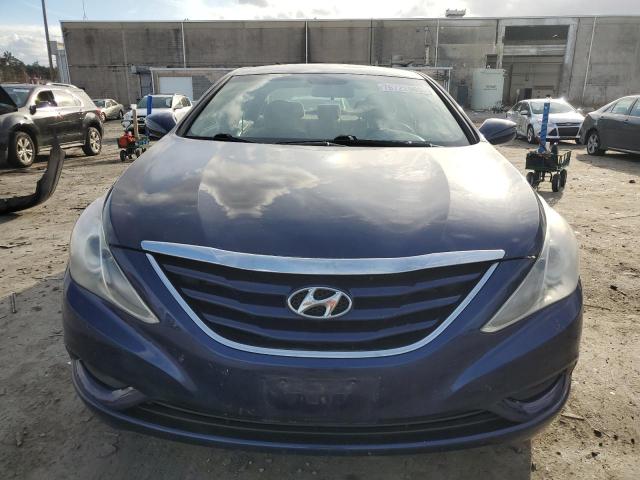 5NPEB4AC7BH046642 - 2011 HYUNDAI SONATA GLS BLUE photo 5