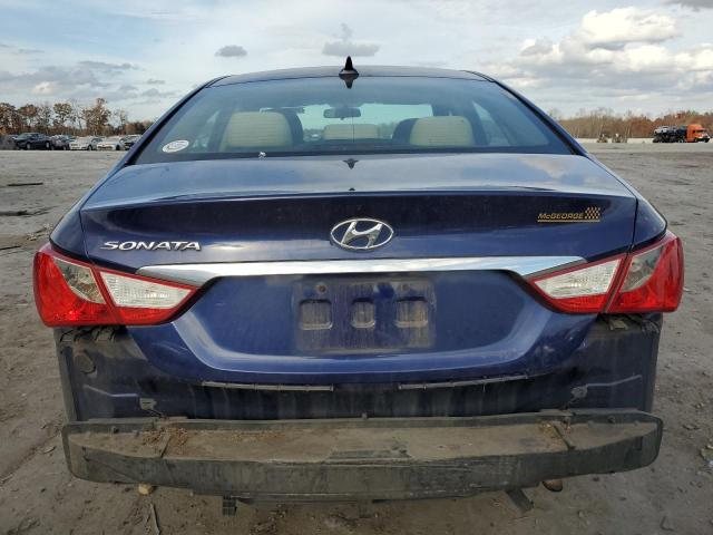 5NPEB4AC7BH046642 - 2011 HYUNDAI SONATA GLS BLUE photo 6