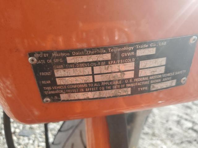 L37MMGFV5EZ050596 - 2014 DAIX TRIKE ORANGE photo 12