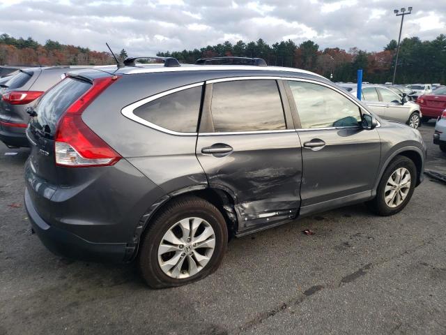 2HKRM4H59CH607301 - 2012 HONDA CR-V EX GRAY photo 3