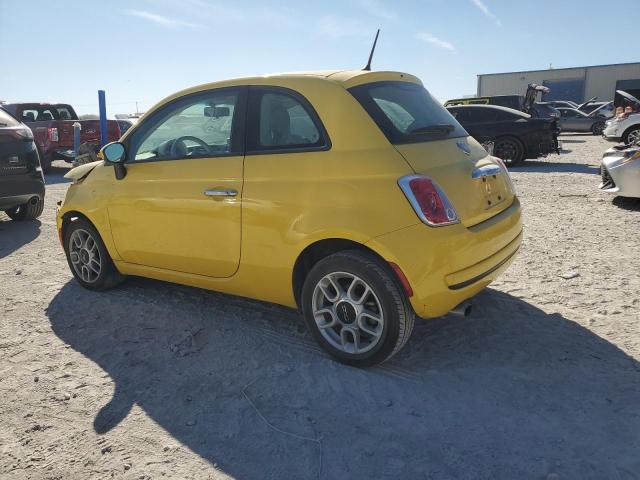 3C3CFFAR3CT365120 - 2012 FIAT 500 POP YELLOW photo 2