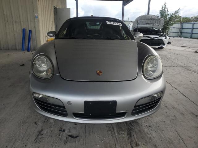 WP0CB29836S730333 - 2006 PORSCHE BOXSTER S SILVER photo 5