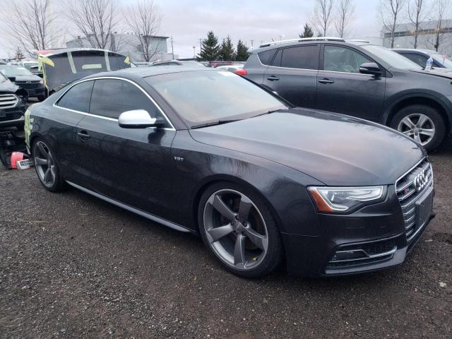 WAUGGBFRXDA059193 - 2013 AUDI S5 GRAY photo 4