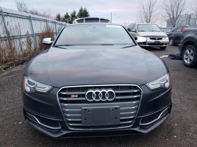 WAUGGBFRXDA059193 - 2013 AUDI S5 GRAY photo 5