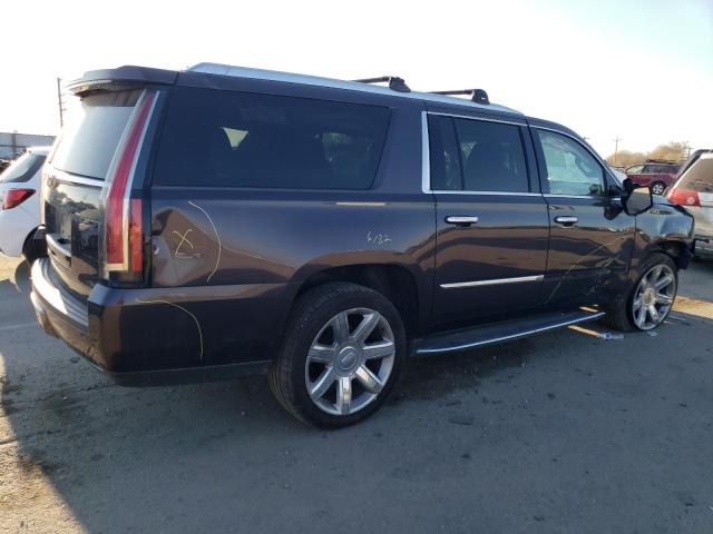 1GYS4HKJ7GR346533 - 2016 CADILLAC ESCALADE ESV LUXURY BROWN photo 3