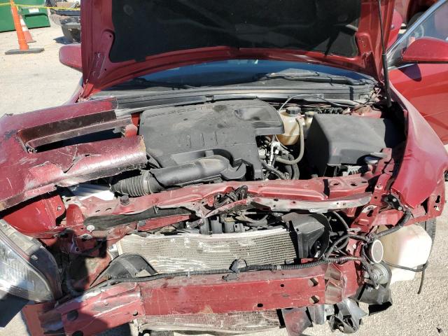 1G1ZC5E02CF267381 - 2012 CHEVROLET MALIBU 1LT Марун фото 11