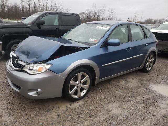 JF1GH63608H829079 - 2008 SUBARU IMPREZA OUTBACK SPORT BLUE photo 1