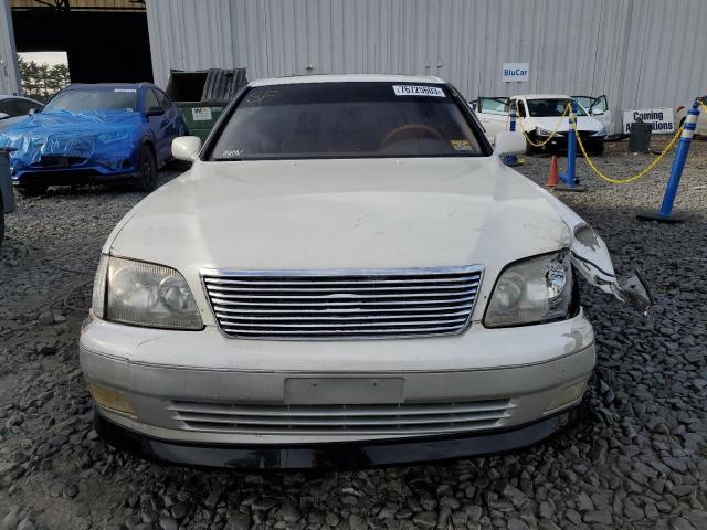 JT8BH28F2Y0179593 - 2000 LEXUS LS 400 WHITE photo 5