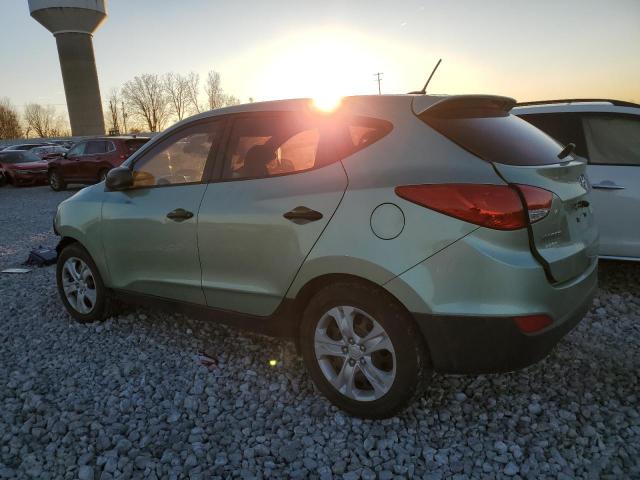 KM8JT3AC0AU010720 - 2010 HYUNDAI TUCSON GLS GREEN photo 2