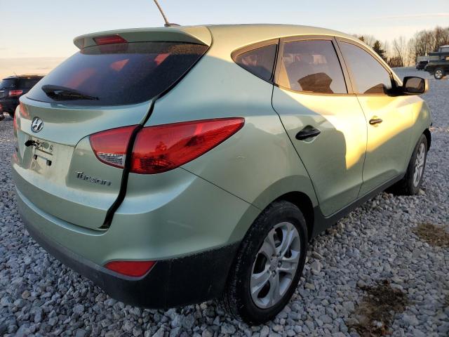 KM8JT3AC0AU010720 - 2010 HYUNDAI TUCSON GLS GREEN photo 3