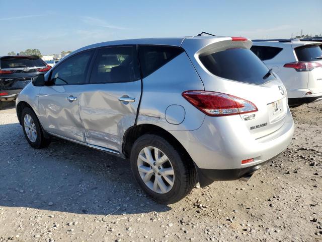 JN8AZ1MU7CW109462 - 2012 NISSAN MURANO S SILVER photo 2