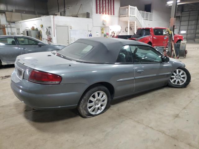 1C3EL75R86N142285 - 2006 CHRYSLER SEBRING GTC GRAY photo 3