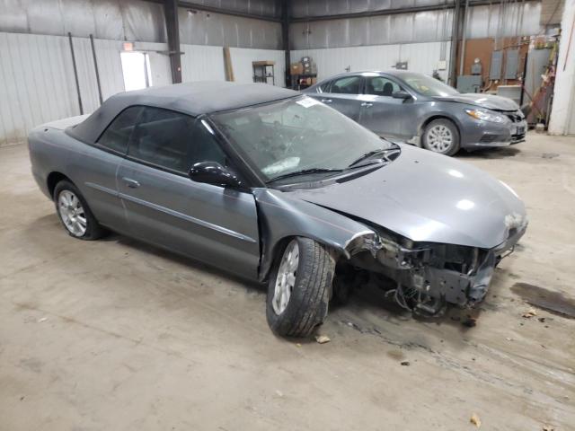 1C3EL75R86N142285 - 2006 CHRYSLER SEBRING GTC GRAY photo 4