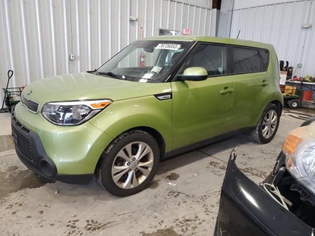 KNDJP3A50F7758688 - 2015 KIA SOUL + GREEN photo 1