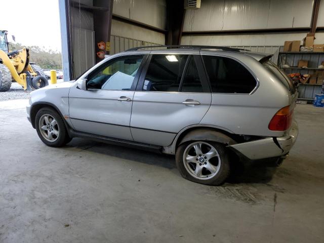 WBAFB33541LH23797 - 2001 BMW X5 4.4I SILVER photo 2