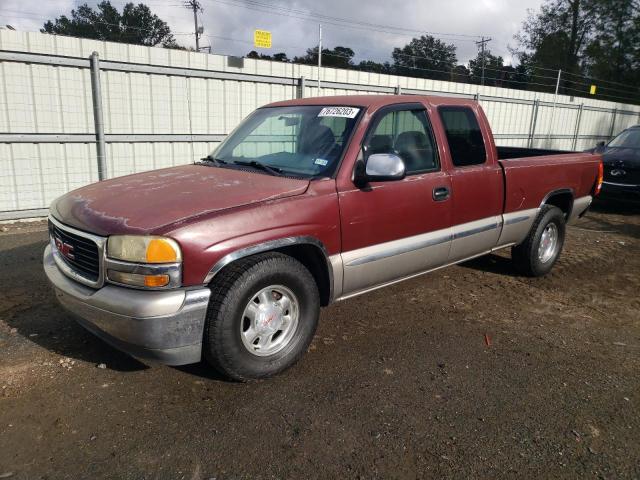 1GTEC19V1YZ310098 - 2000 GMC NEW SIERRA C1500 BURGUNDY photo 1