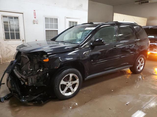 2CNDL73F076077630 - 2007 CHEVROLET EQUINOX LT BLACK photo 1