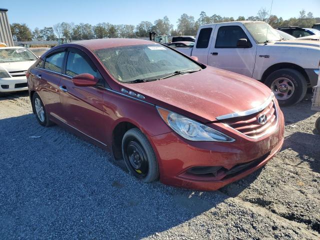 5NPEB4ACXCH380729 - 2012 HYUNDAI SONATA GLS RED photo 4