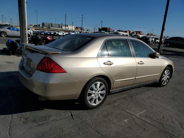 1HGCM56487A143647 - 2007 HONDA ACCORD LX GOLD photo 3