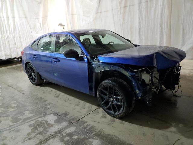 2HGFE2F55NH581266 - 2022 HONDA CIVIC SPORT 蓝色 照片 4