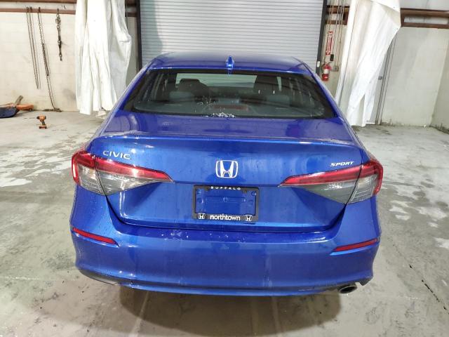 2HGFE2F55NH581266 - 2022 HONDA CIVIC SPORT 蓝色 照片 6
