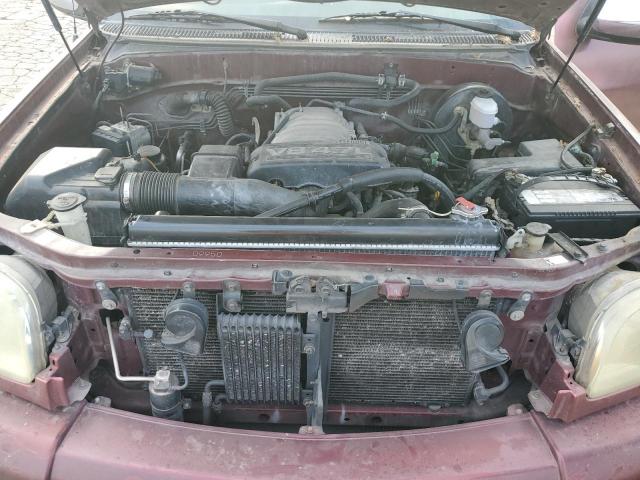 5TBRT34154S452671 - 2004 TOYOTA TUNDRA ACCESS CAB SR5 BURGUNDY photo 11
