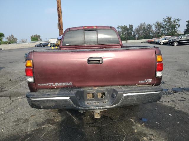 5TBRT34154S452671 - 2004 TOYOTA TUNDRA ACCESS CAB SR5 BURGUNDY photo 6