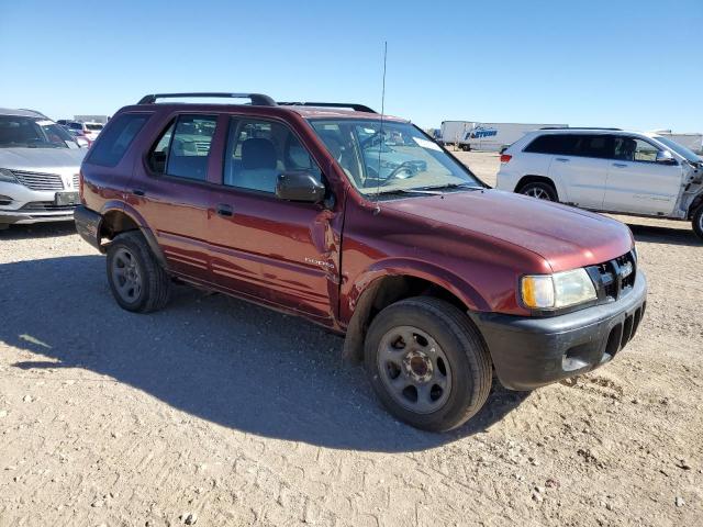 4S2CK58W634301712 - 2003 ISUZU RODEO S MAROON photo 4