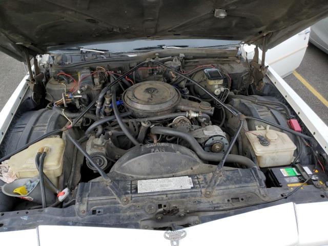 1G6DW69YXG9730342 - 1986 CADILLAC FLEETWOOD BROUGHAM CREAM photo 11