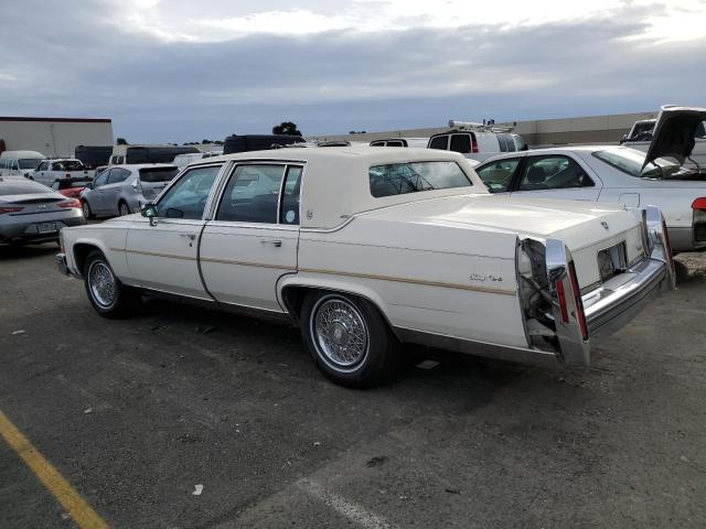 1G6DW69YXG9730342 - 1986 CADILLAC FLEETWOOD BROUGHAM CREAM photo 2