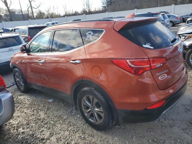 5XYZU3LB9FG245831 - 2015 HYUNDAI SANTA FE S ORANGE photo 2